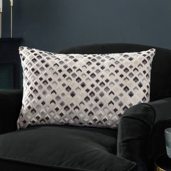 Cojín de Pluma Relleno de Jacquard de Terciopelo Paoletti Lexington - Image 6