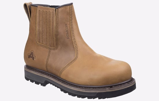 Amblers AS232 Leather Safety Boots Mens - Image 2