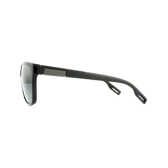 Maui Jim Square Unisex Gloss Black Neutral Grey Sunglasses - Image 3