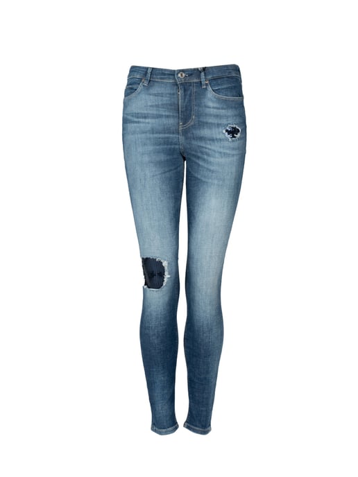Guess Vaqueros Skinny de mujer azul - Image 1