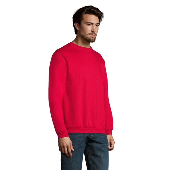 SOLS Mens Spider Round Neck Sweatshirt (Red) - Image 3