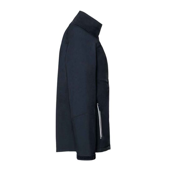 Russell Mens Bionic Soft Shell Jacket (French Navy) - Image 3