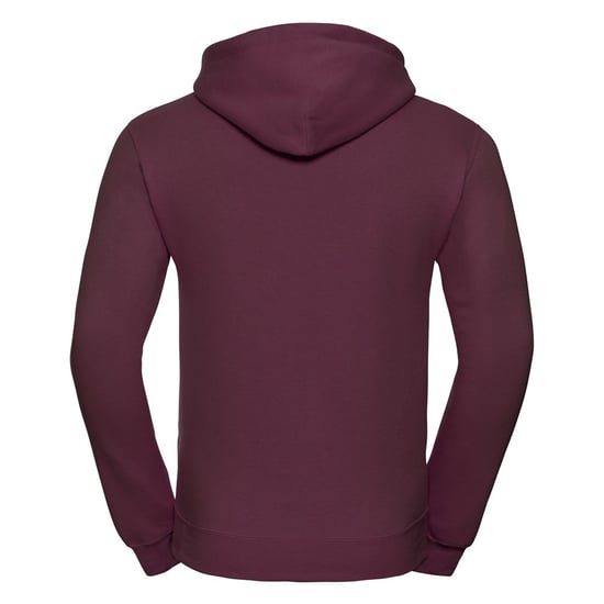 Russell Colour Mens Hooded Sweatshirt / Hoodie (Burgundy) - Image 2
