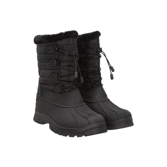 Mountain Warehouse Womens/Ladies Whistler Adaptive Snow Boots (Black) - Image 1