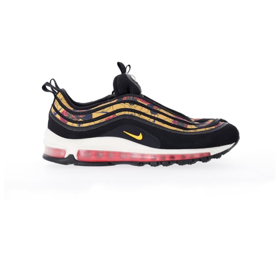 Nike Air Max 97 SE Floral Sneakers in Black Synthetics in Black Synthetic - Image 1