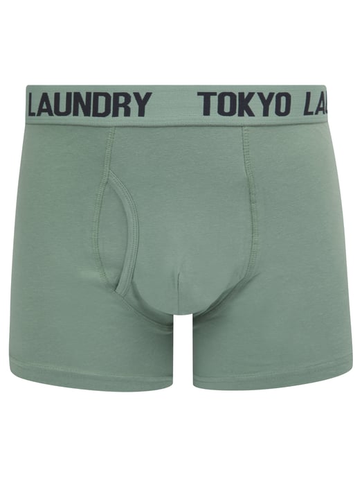 Grey Cotton 6-Pack Boxers