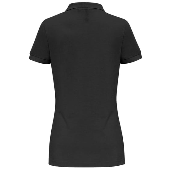 Asquith & Fox Womens/Ladies Plain Short Sleeve Polo Shirt (Black)