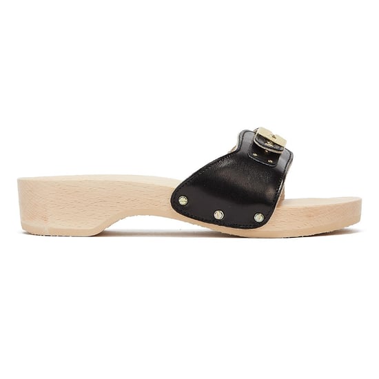 Scholl Pescura Heel Womens Black Sandals - Image 5