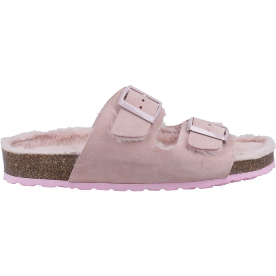 Hush Puppies Jessie Leather Women's Blush Slippers - Image 4