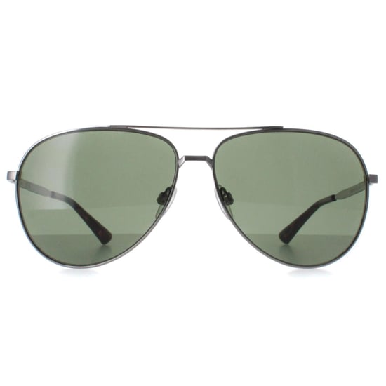 Calvin Klein Aviator Mens Light Ruthenium Green CK22124S