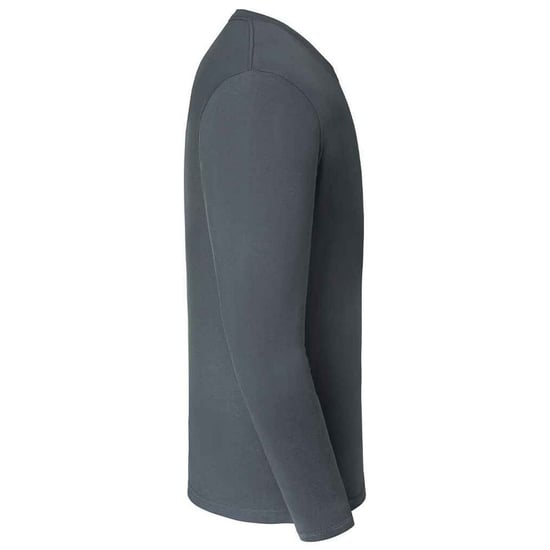 Russell Mens Classic Long-Sleeved T-Shirt (Convoy Grey) - Image 2