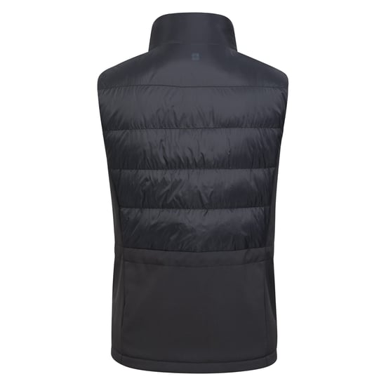 Mountain Warehouse Womens/Ladies Turbine Hybrid Gilet (Black) - Image 2