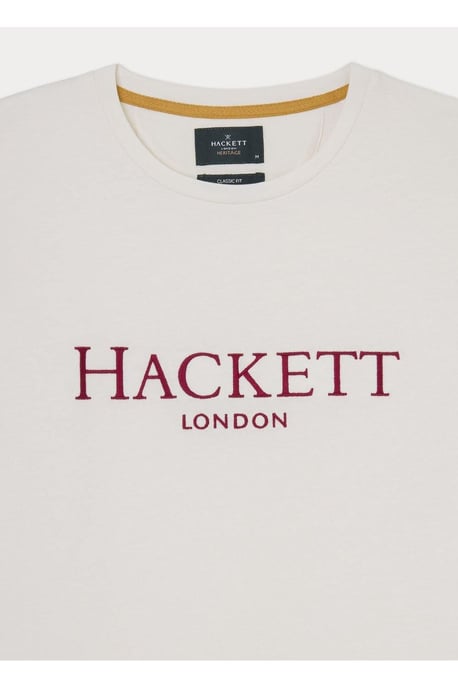 Heritage Classic Large Logo Short Sleeve T-shirt White