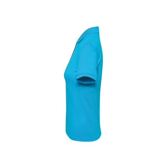 Premier Womens/Ladies Coolchecker Plus Polo Shirt (Turquoise) - Image 3