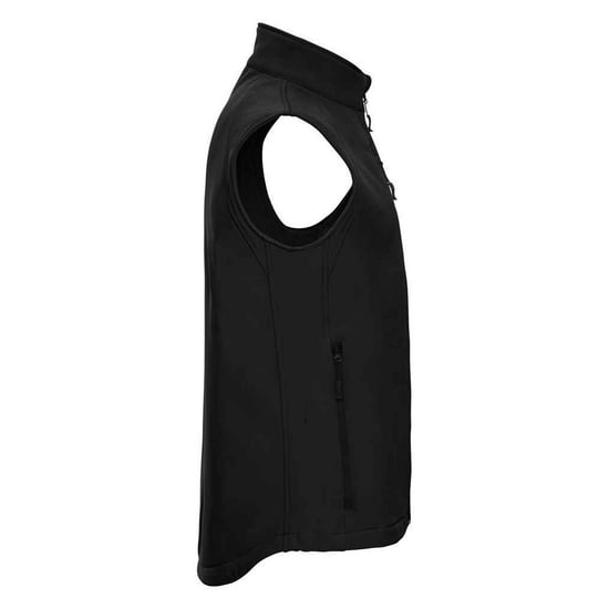 Russell Mens Softshell Gilet (Black) - Image 3