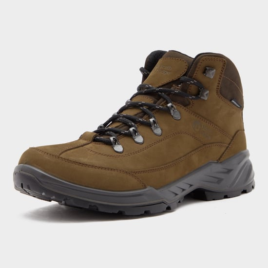 North Ridge Men's Rambler Waterproof LeatherWalking & Hiking Mid Boots