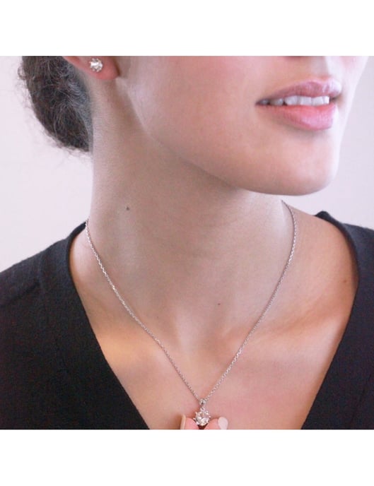 Conjunto Lily - Plata y Cristal - Image 2