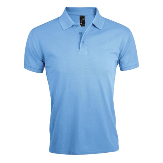 SOLS Mens Prime Polo Shirt (Sky Blue) - Image 1