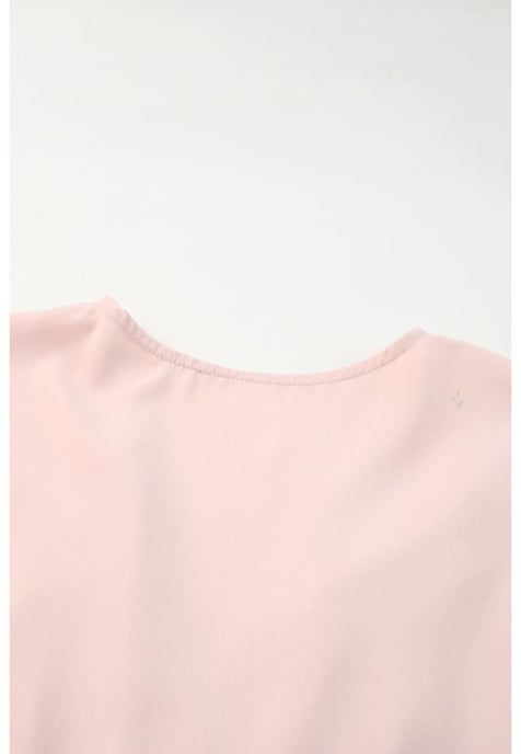 Romper de Mujer Azura Exchange con Escote en V Profundo y Botones en la Cintura Alta en Rosa - Image 2