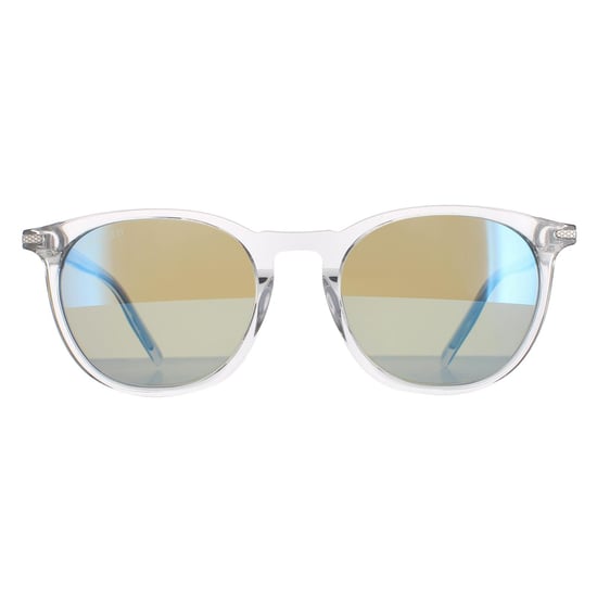 Serengeti Round Unisex Shiny Crystal  Mineral Polarized 555nm Blue Arlie