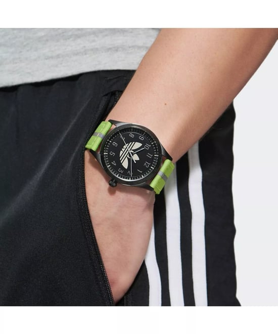 Adidas Originals Code Four Unisex's Green Watch AOSY23040 - Image 4