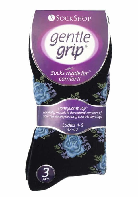 Gentle Grip - 6 Pares Calcetines No Elásticos Gentle Grip - GG32 - Image 2