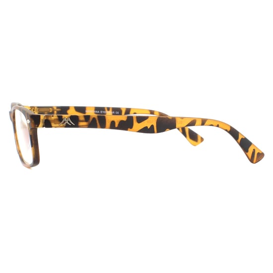 Montana Rectangular Matte Turtle Brown Unisex Women Glasses Frames