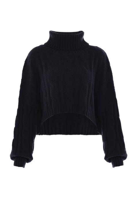 Mymo Turtleneck pullover women black - Image 1
