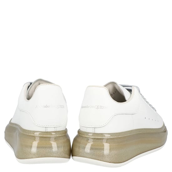 Alexander McQueen Womens Oversized Sneaker 'Larry' in White - Image 5