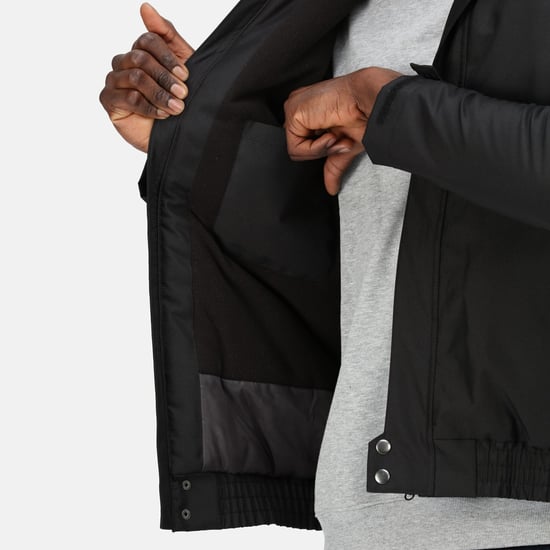 Regatta Mens Blockade Waterproof Jacket (Black)