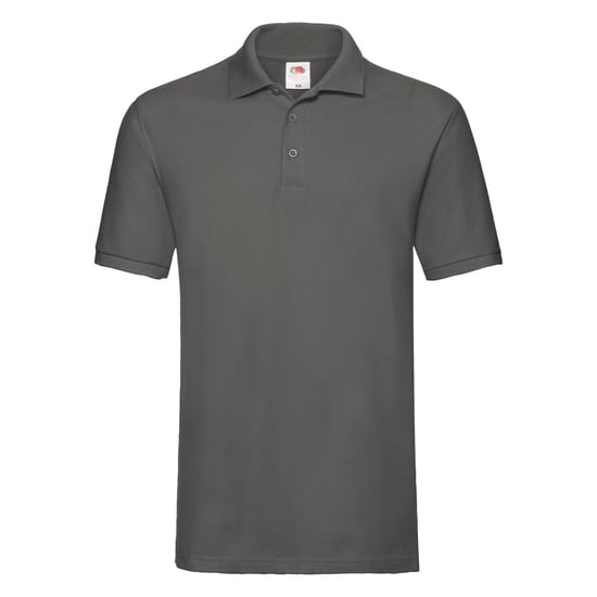 Fruit of the Loom Mens Premium Pique Polo Shirt (Light Graphite) - Image 1