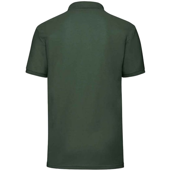 Fruit of the Loom Mens 65/35 Polo Shirt (Bottle Green) - Image 2