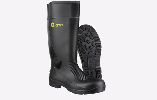 Amblers FS100 WATERPROOF Safety Wellingtons Mens
