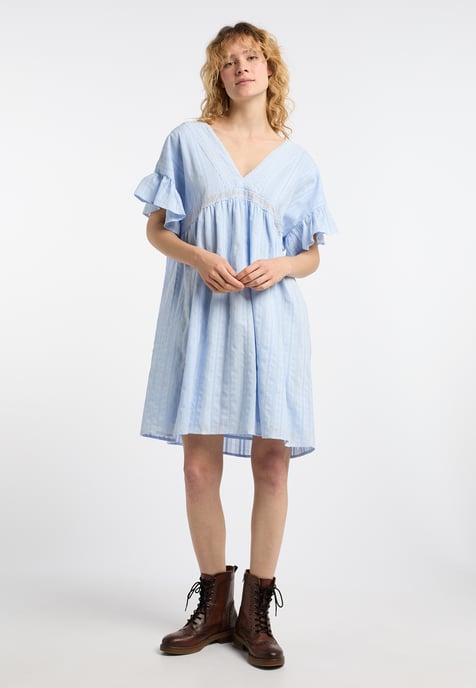 Dreimaster Dress women light blue - Image 2