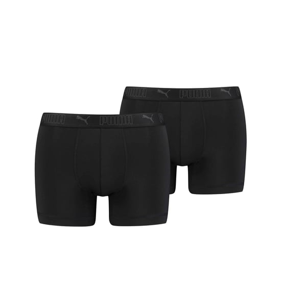 Puma Mens Active Boxer Shorts (Pack of 2) (Black) - Image 1