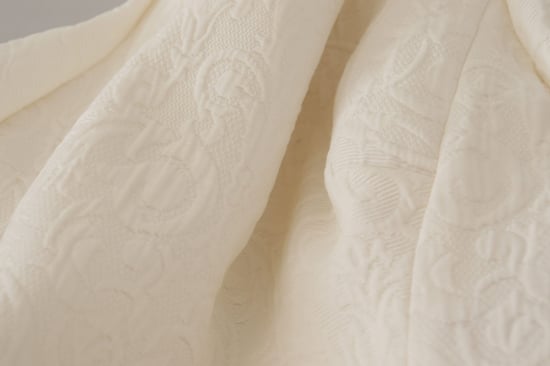 Vestido de mujer midi florido de brocado jacquard blanco de Dolce & Gabbana - Image 6