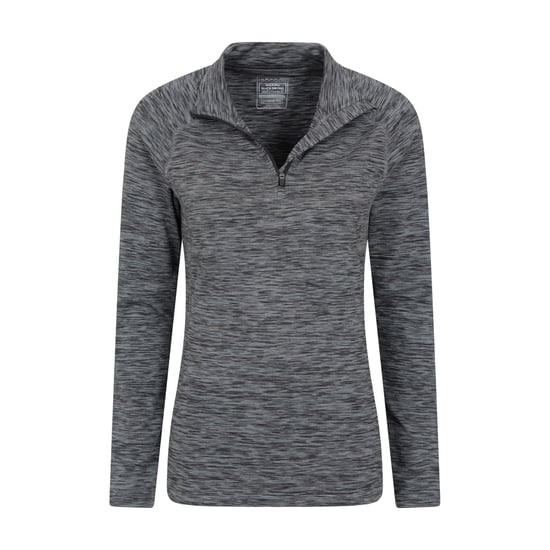 Mountain Warehouse Womens/Ladies Bend & Stretch Half Zip Midlayer (Black) - Image 4