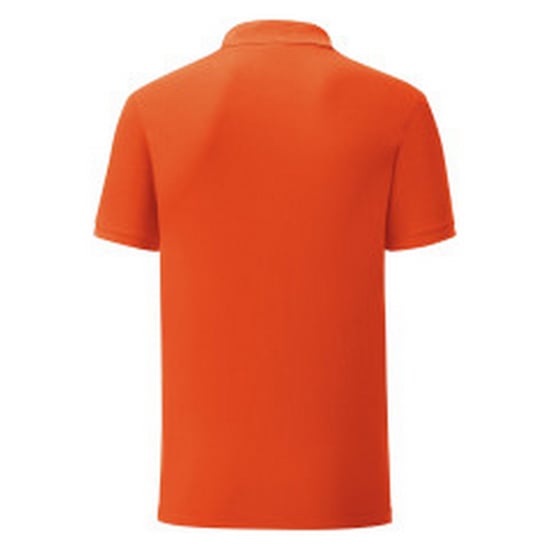 Fruit Of The Loom Mens Iconic Polo Shirt (Flame) - Image 2
