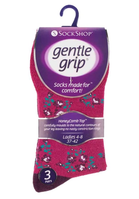 Gentle Grip - 6 Pares Calcetines No Elásticos Gentle Grip - GG58 - Image 2