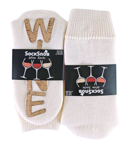 Señoras grueso forro polar térmico novedad vino suave zapatilla calcetines - Image 2