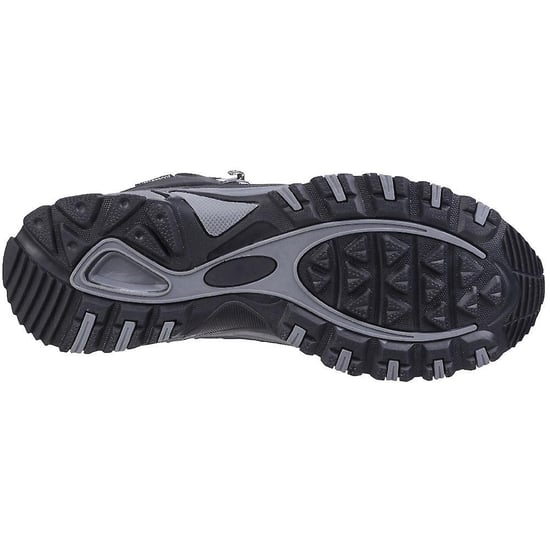 Cotswold Mens Abbeydale Mid Hiking Boots (Black/Grey) - Image 4