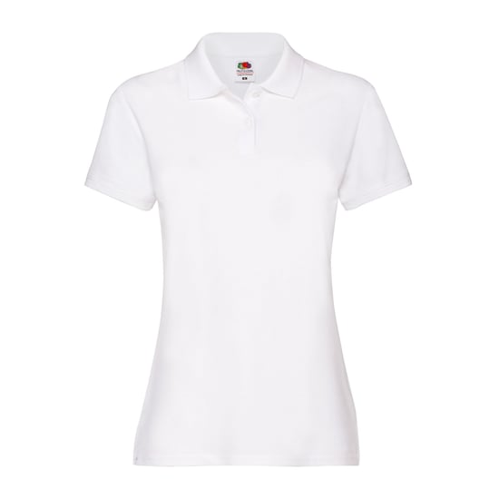 Fruit of the Loom Womens/Ladies Premium Polo Shirt (White) - Image 1