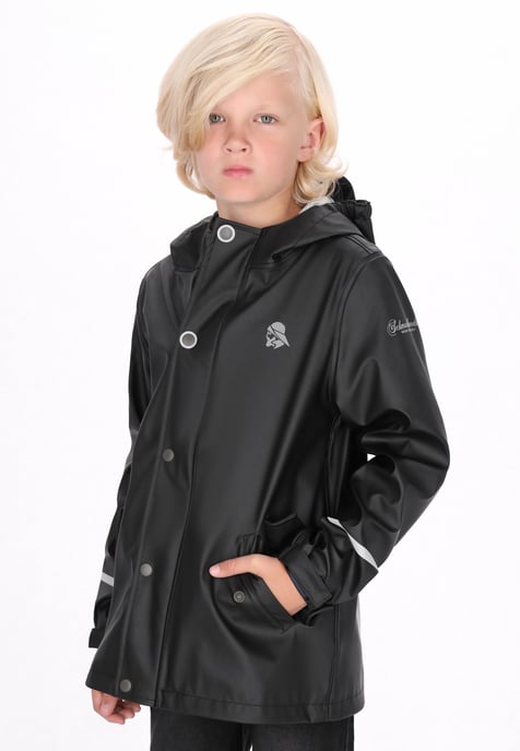 Schmuddelwedda raincoat black - Image 3