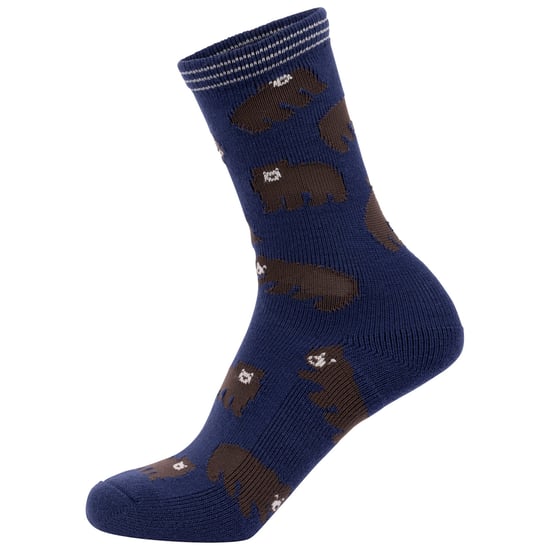 Trespass Childrens/Kids Wildlife Deer Socks (Navy) - Image 2