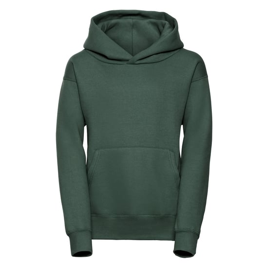 Russell Childrens/Kids Hoodie (Bottle Green) - Image 1