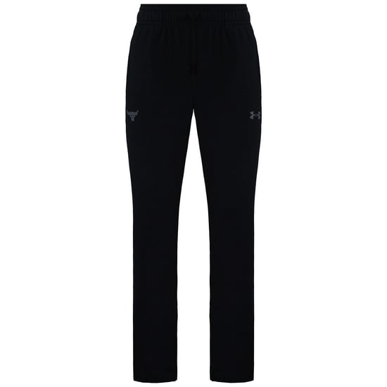 Under Armour x Project Rock pantalones de chándal de rizo negros para hombre - Image 1