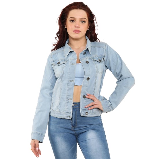 Chaqueta vaquera elástica Enzo para mujer - Image 1