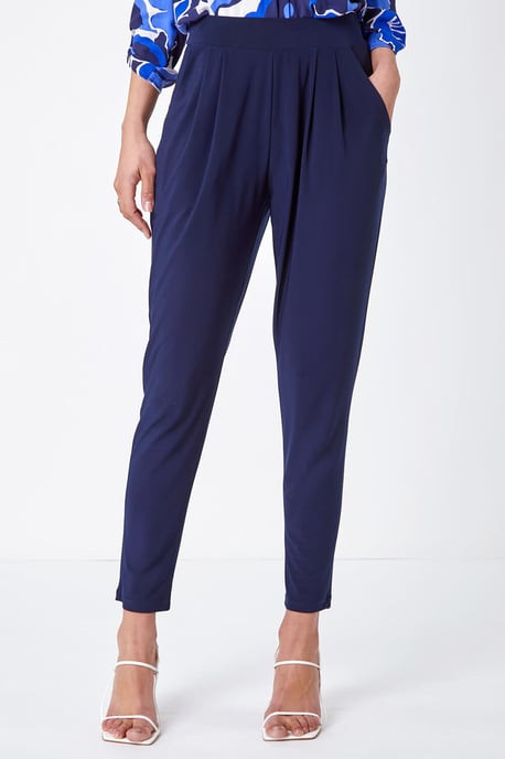 Jersey Stretch Harem Trousers