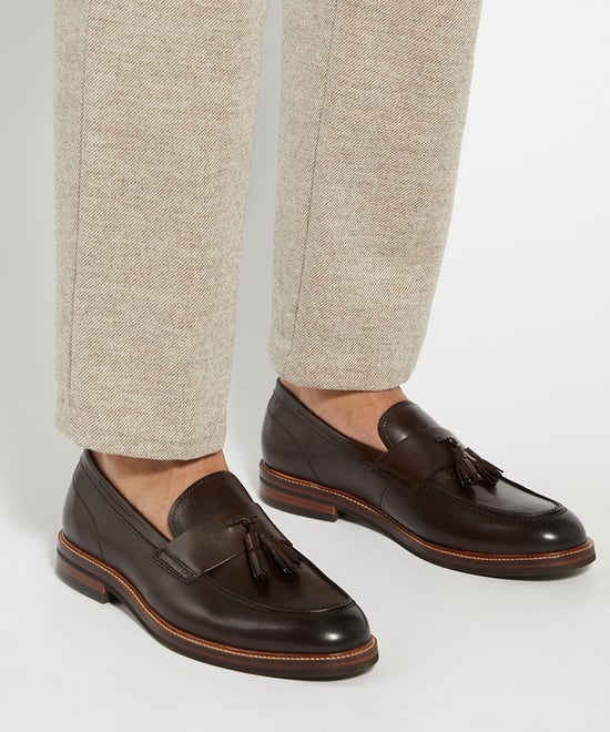Dune Mens Shaw - Tassel Detail Loafers - Image 3
