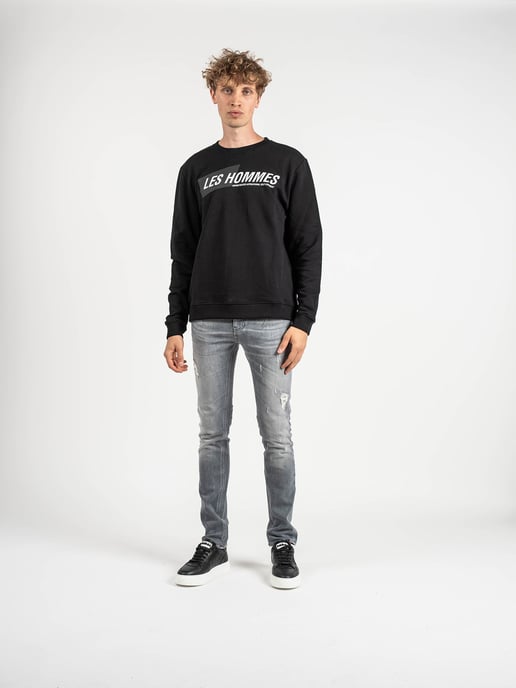 Les Hommes Sudadera Hombre Negro - Image 6